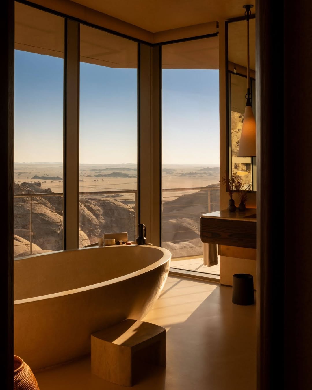 منظر خلاب لإجازة لا مثيل لها في منتجع ديزرت روك البحر الأحمر