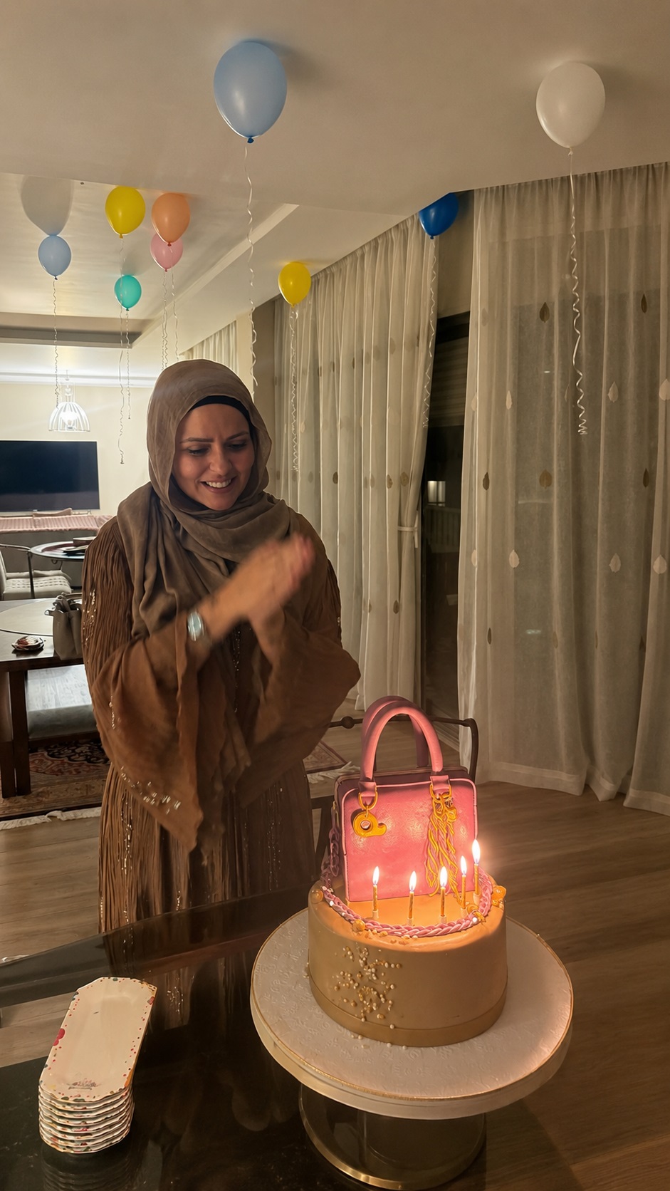 مها الصغير تلقت كذلك رسالة مؤثرة من ابنتها نادية السقا