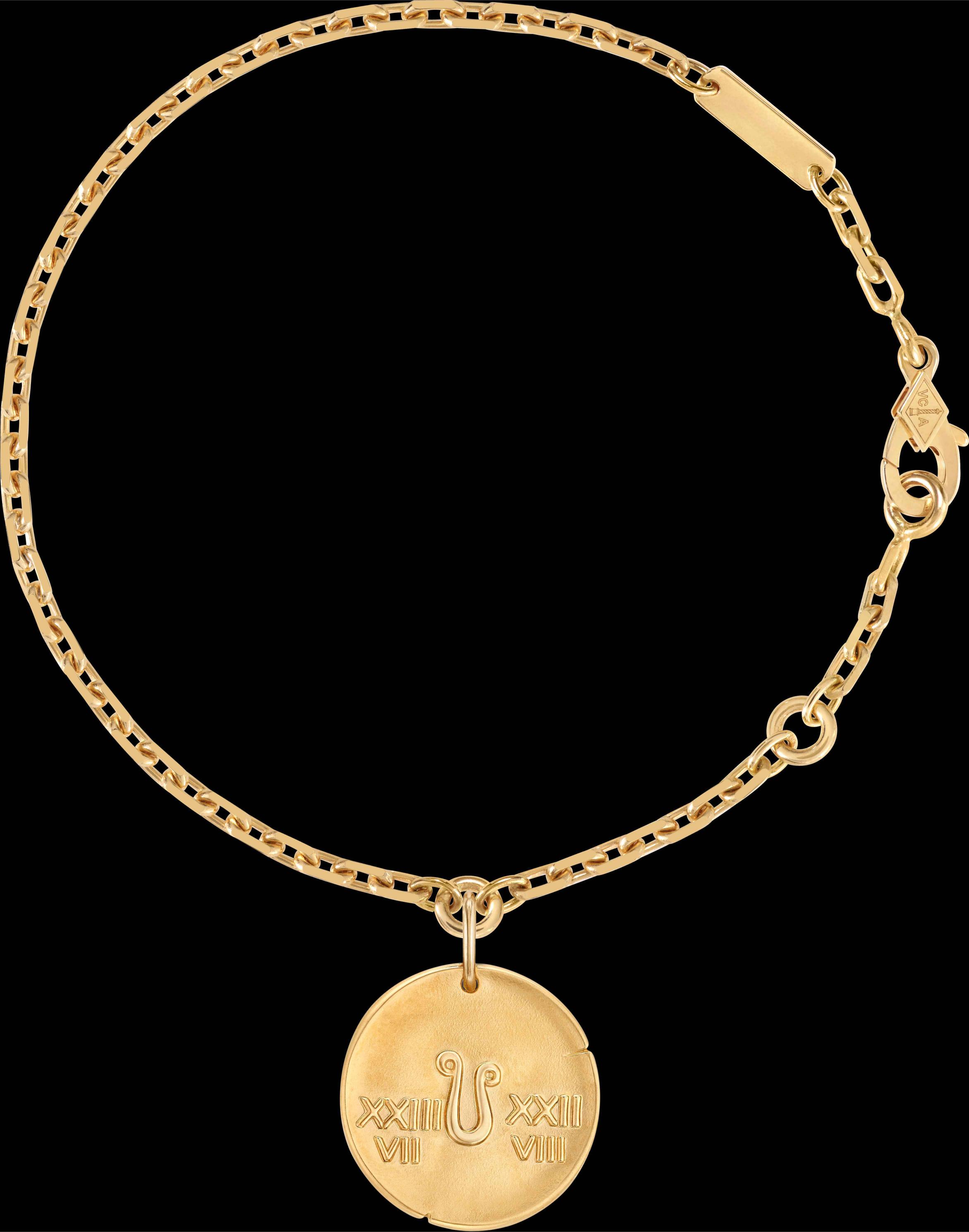 ميدالية ذهبية من مجموعة Zodiaque