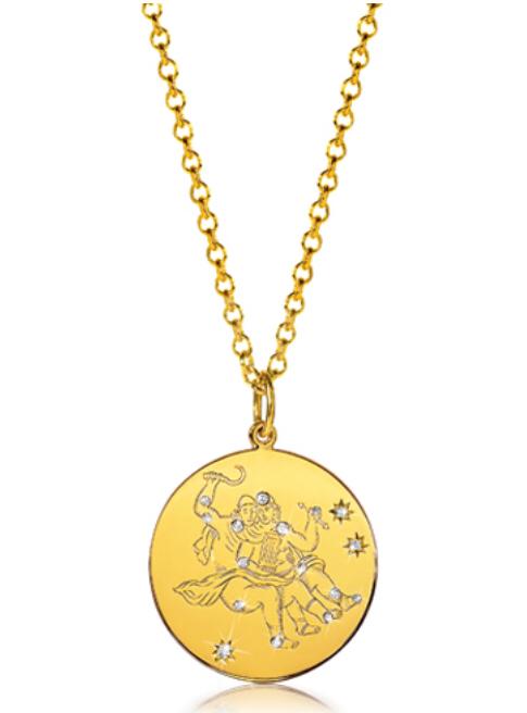 ميدالية Zodiac من فيردورا Verdura