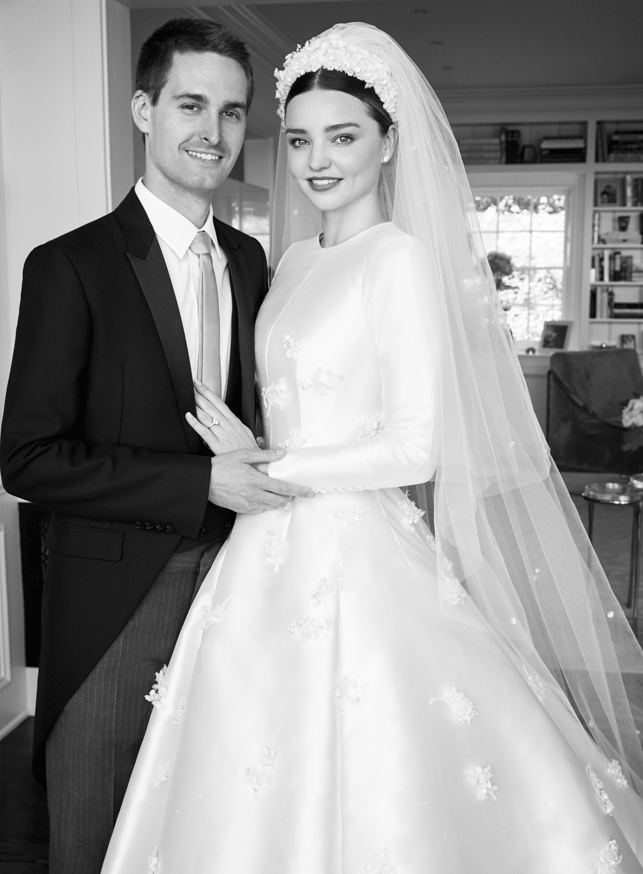 ميراندا كير Miranda Kerr وإيفان شبيغل Evan Spiegel