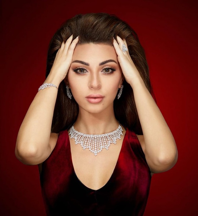 ميريام فارس بخاتم خطوبة فخم
