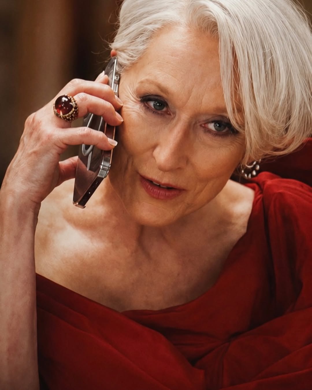 ميريل ستريب بطلة فيلم "The Devil Wears Prada"