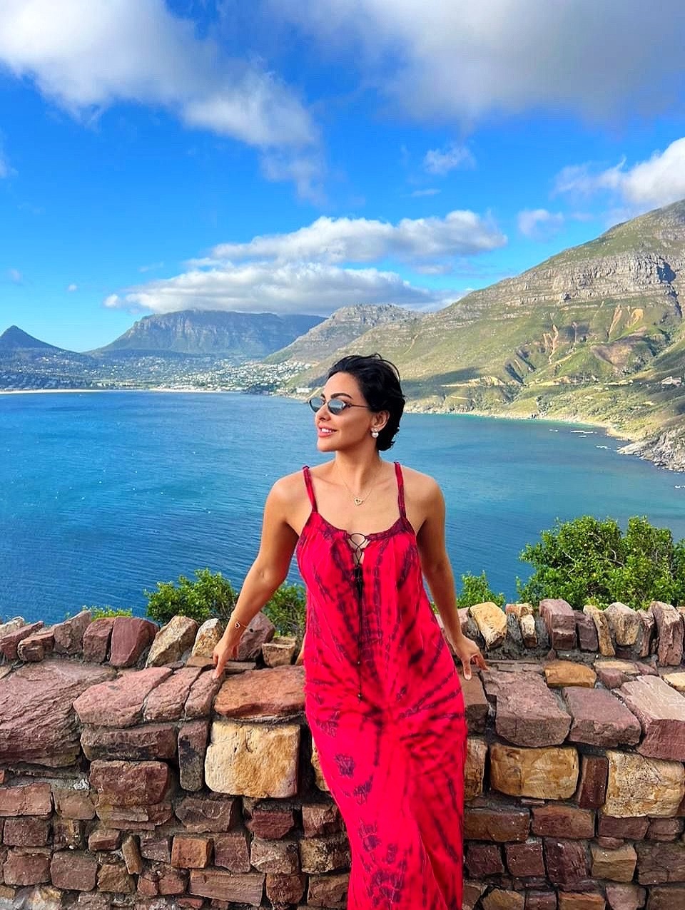 ميس حمدان في مغامرة بجنوب أفريقيا