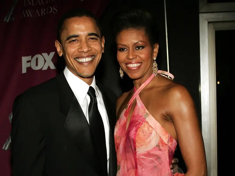 ميشيل Michelle Obama وباراك أوباما Barack Obama