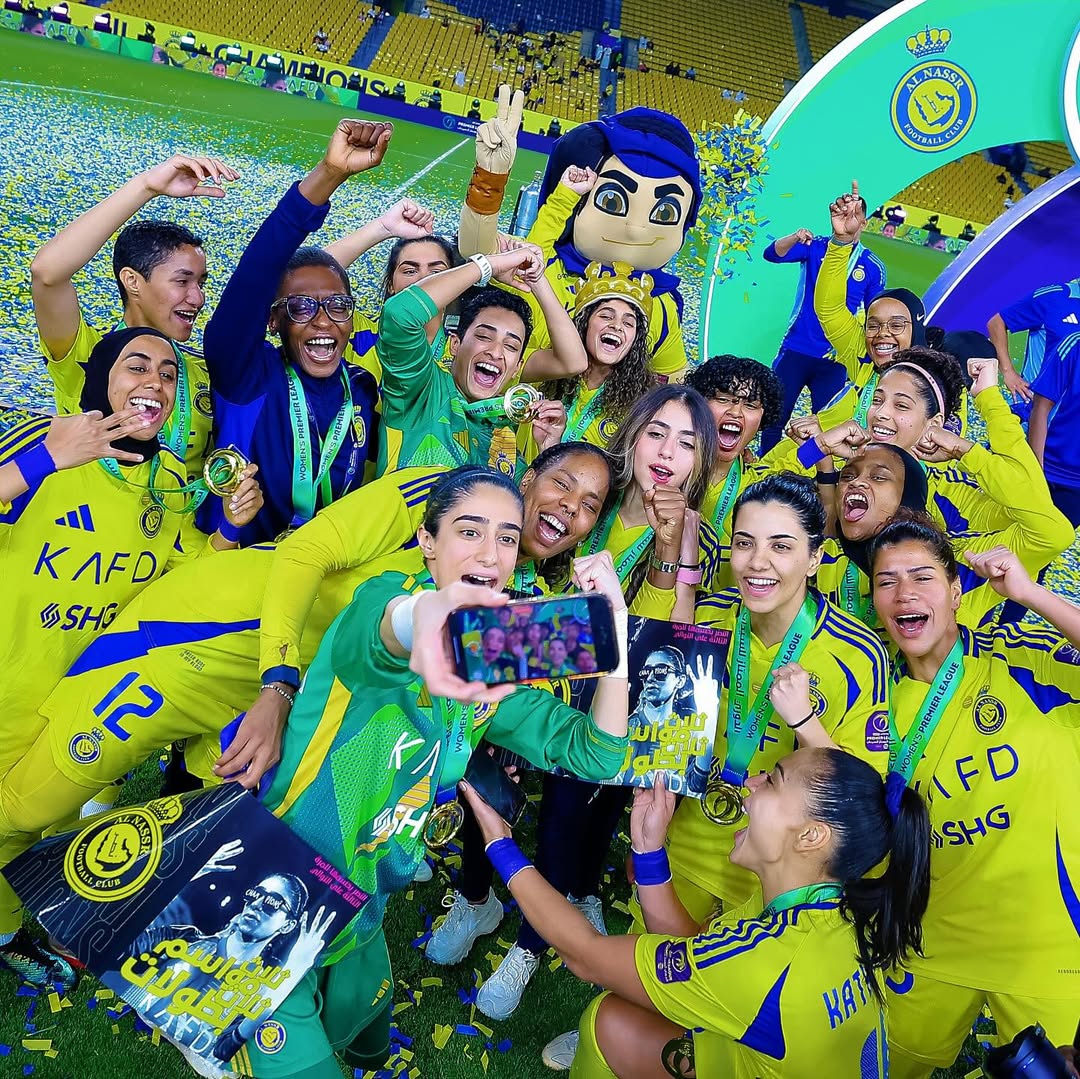 نادي النصر أبطال الدوري الممتاز للسيدات 24-25