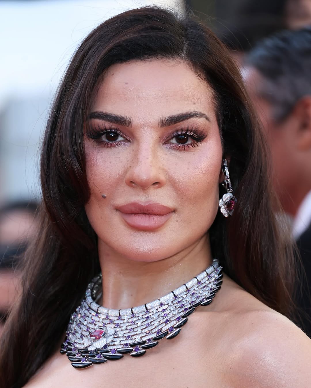 نادين نسيب نجيم بمجوهرات ألماسية راقية من دار MARLI