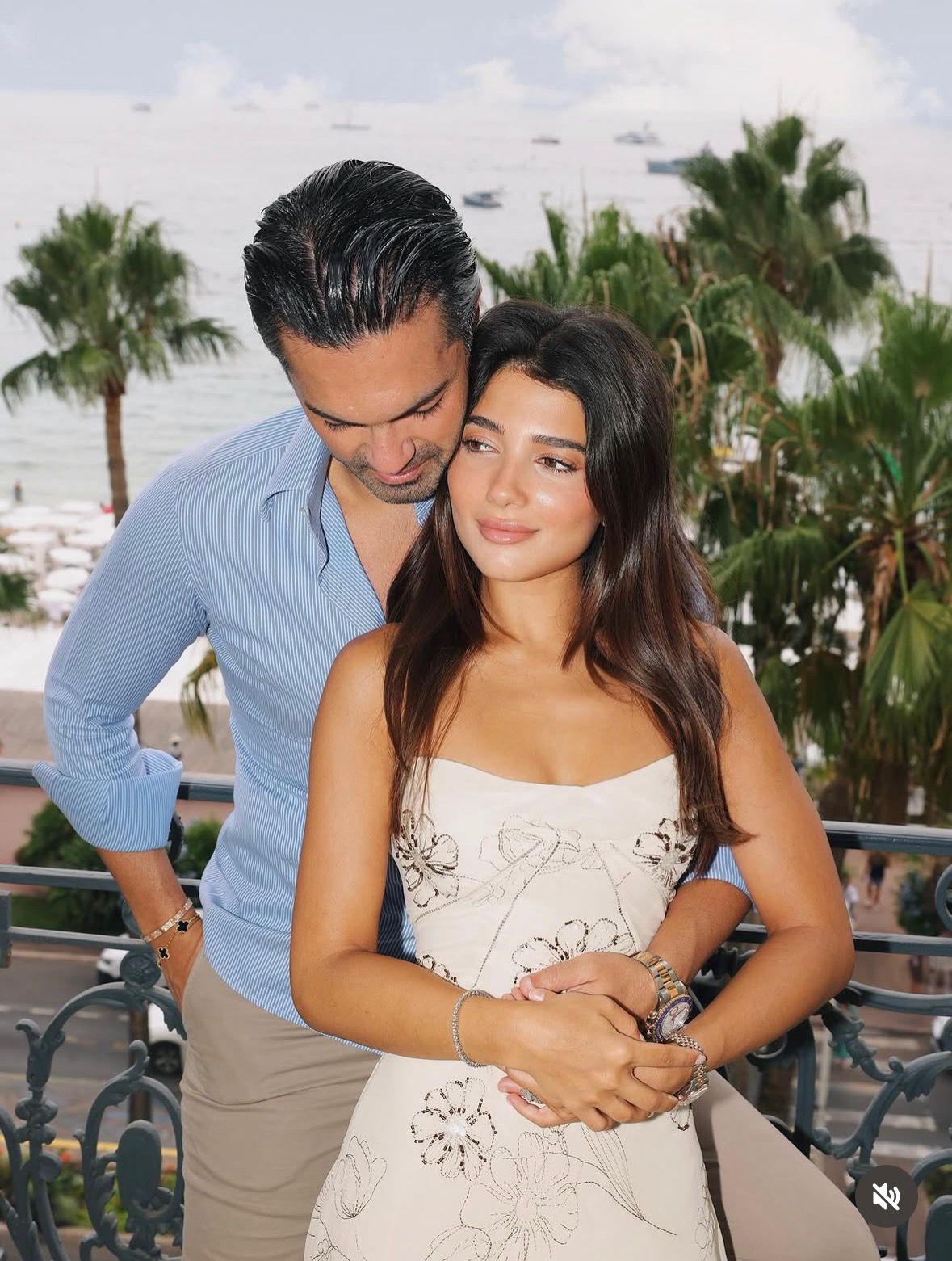 نارين وزوجها