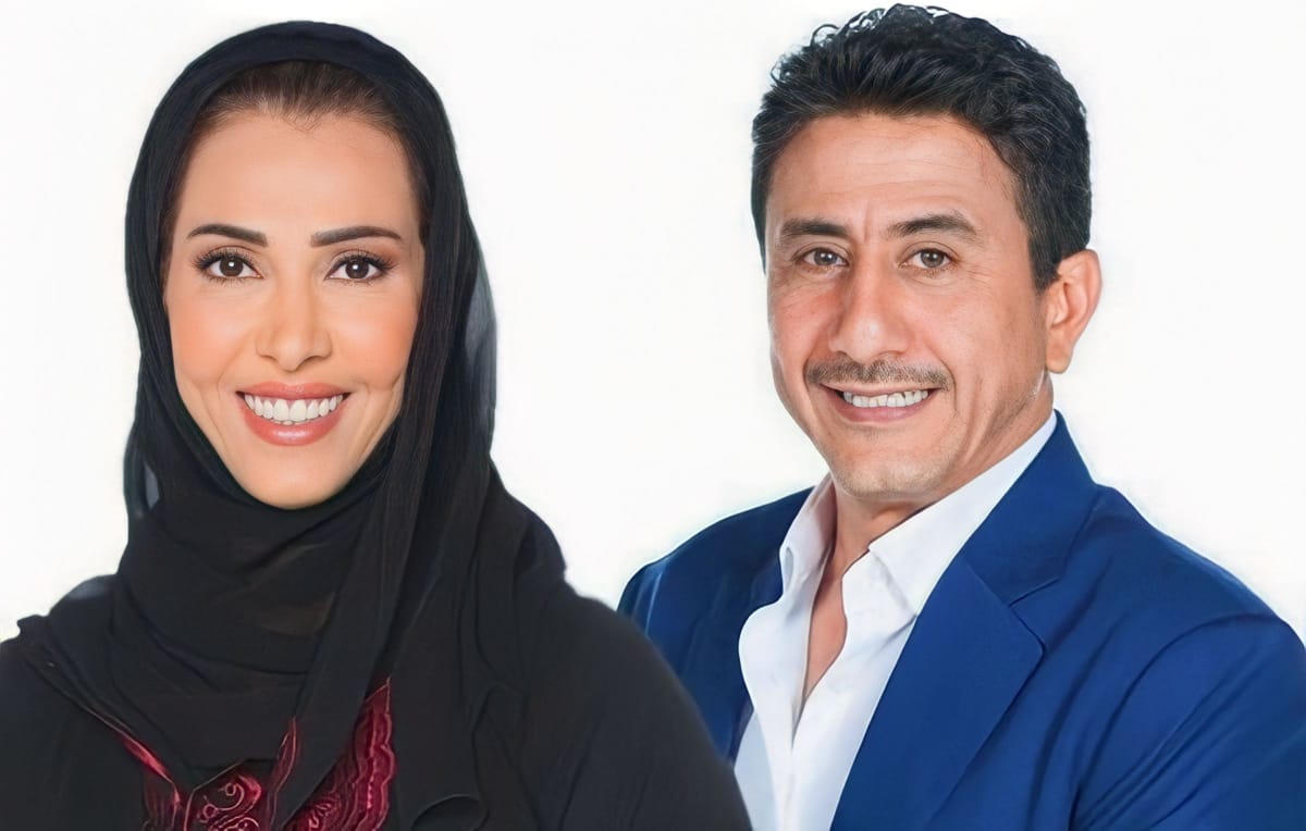 ناصر القصبي وزوجته بدرية البشر