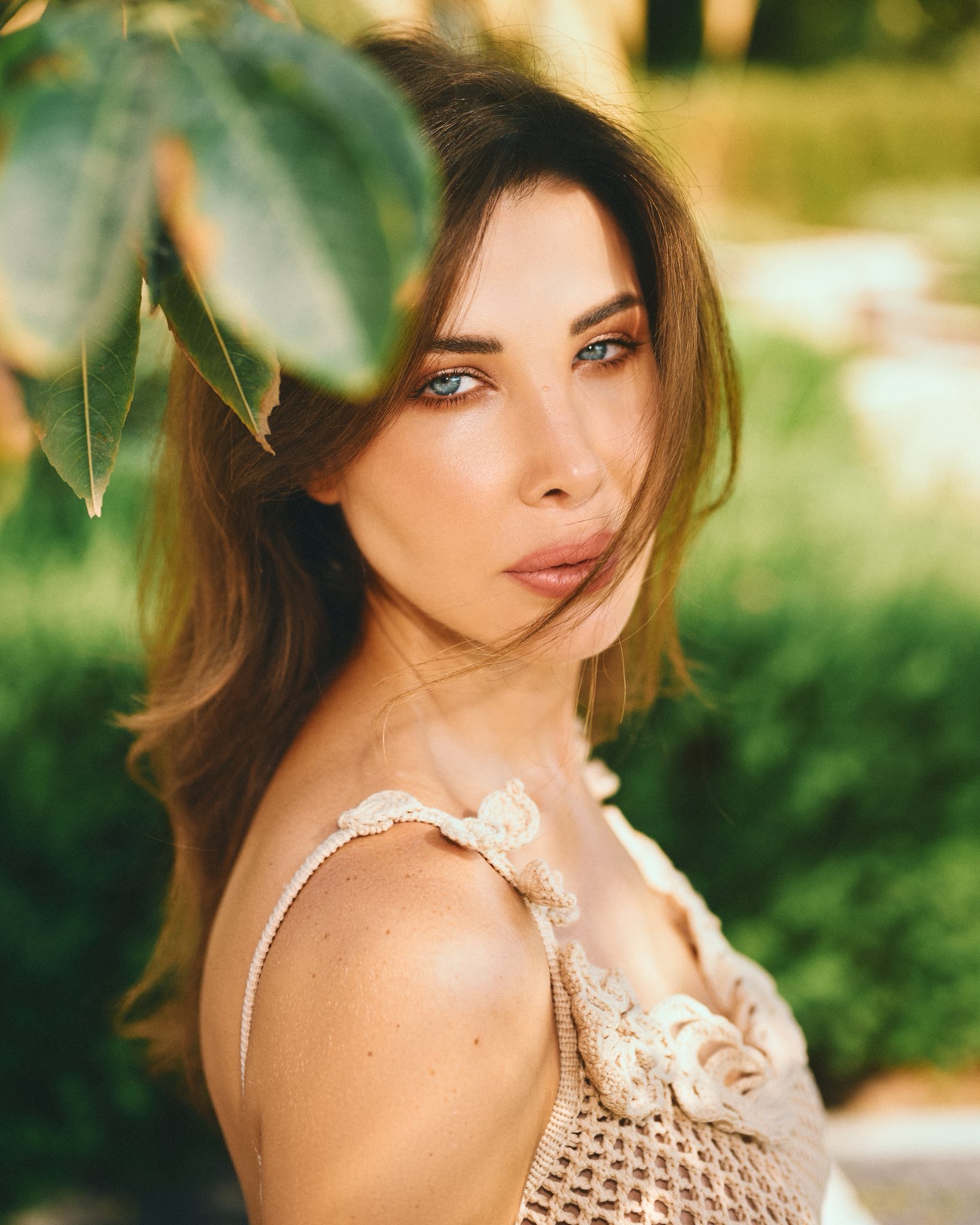 نانسي عجرم بصيحة المكياج النحاسي