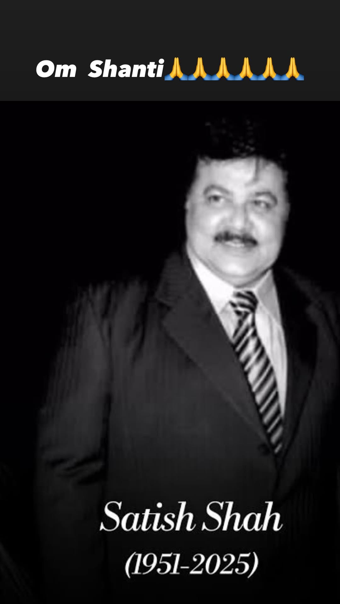 نجوم الهند يودعون ساتيش شاه