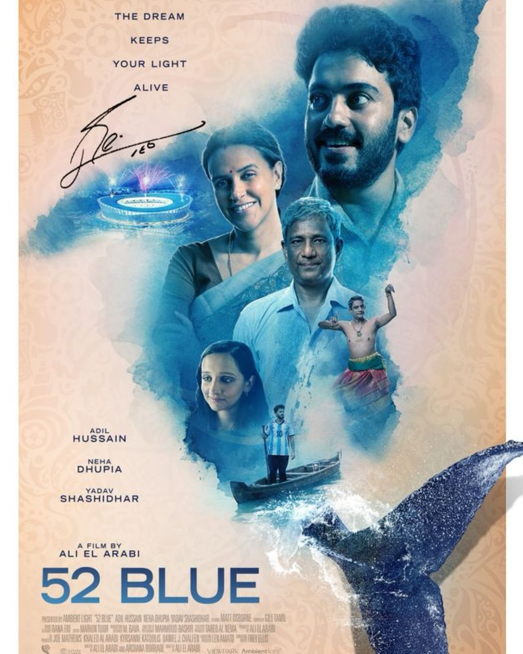 نجوم فيلم "52 Blue"