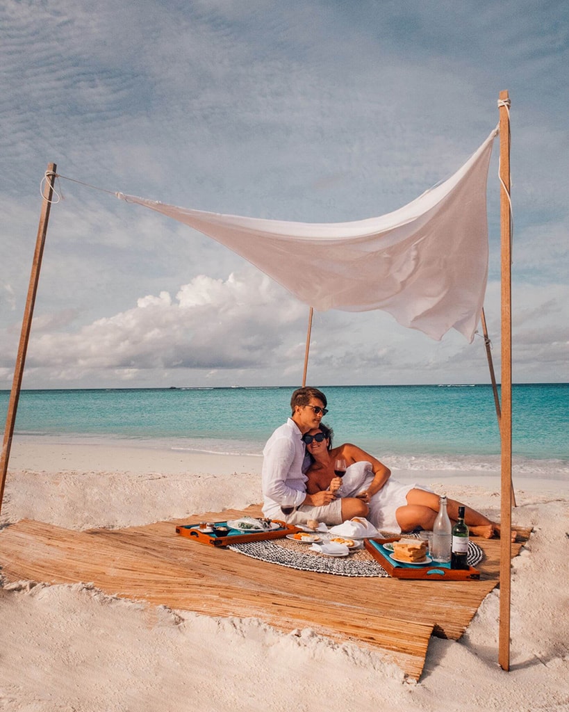 نزهة غداء على جزيرة رملية خاصة Sandbank Picnic