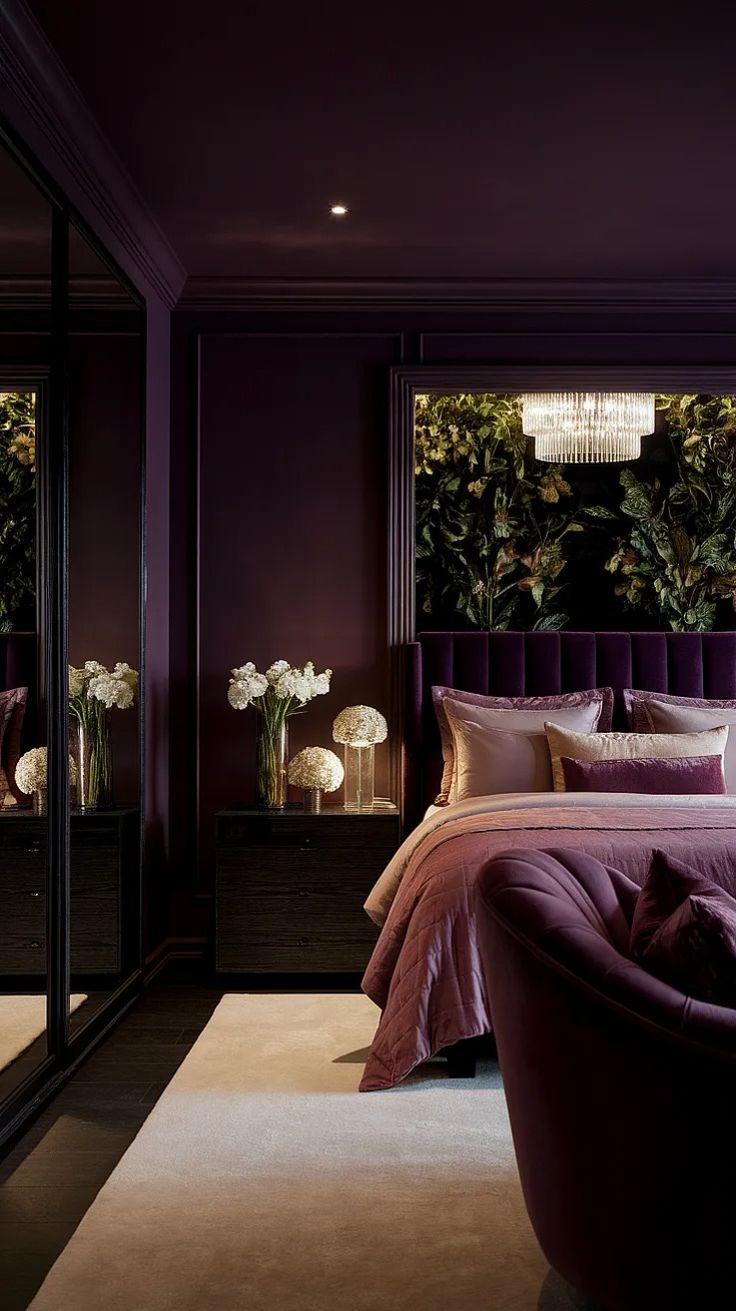 نغمات حجر الجمشت مثالية لغرف النوم