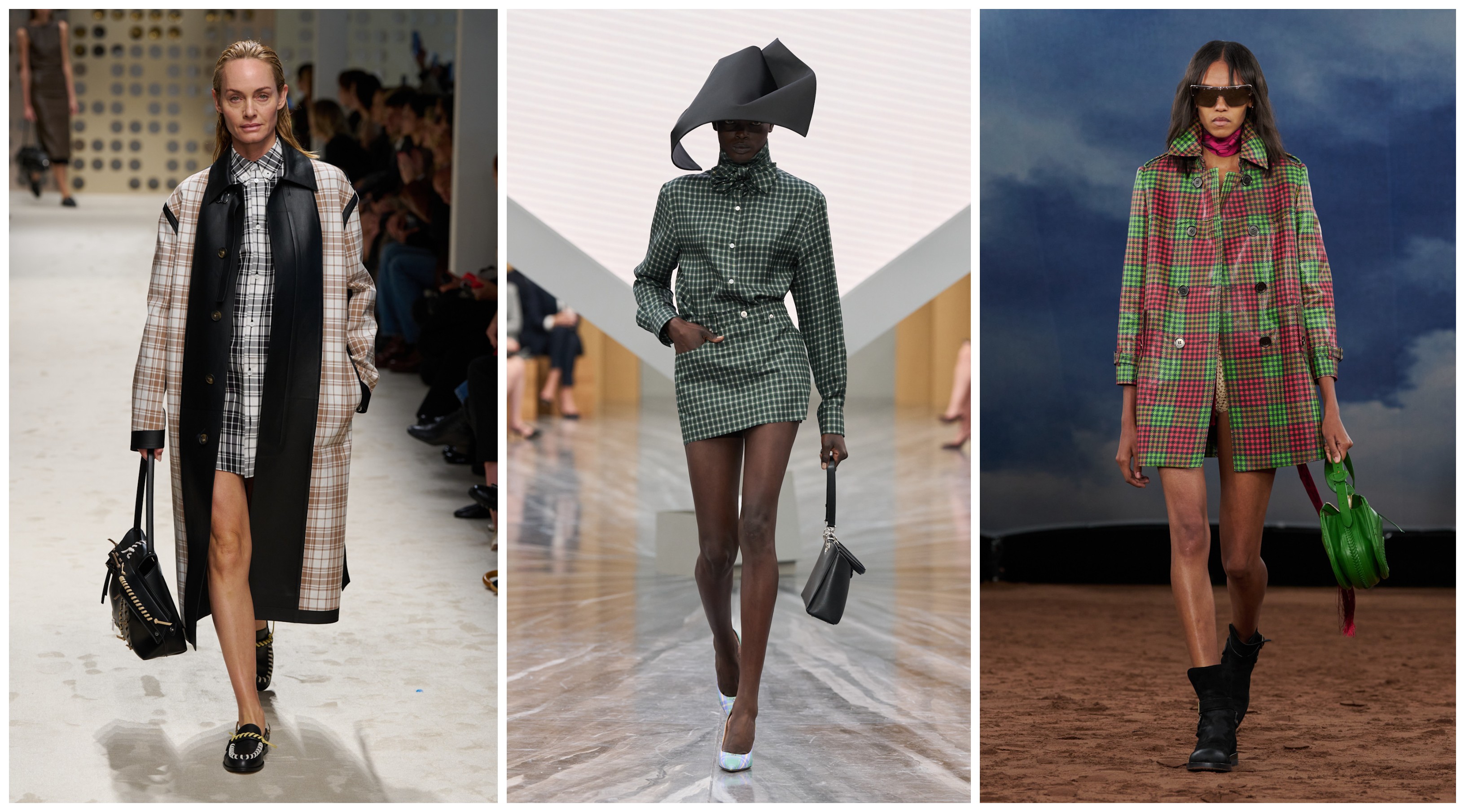 نقشة المربعات الدقيقة من بربري، ديور، وتودز