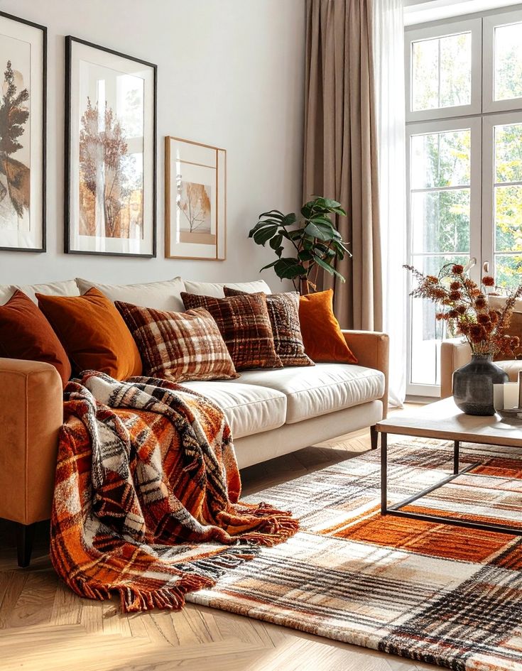 نمط الـ Plaidالذي يتكون من خطوط متقاطعة أفقية وعمودية