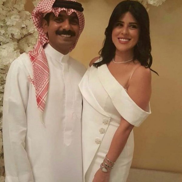 نور الشيخ عقدت قرانها على خالد الشاعر في شهر يوليو