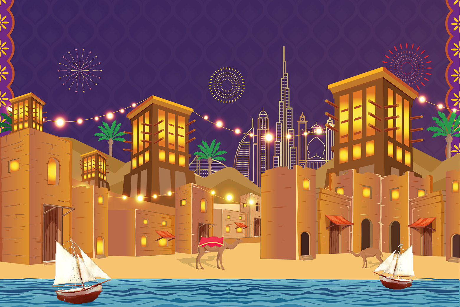 نور مهرجان الأضواء