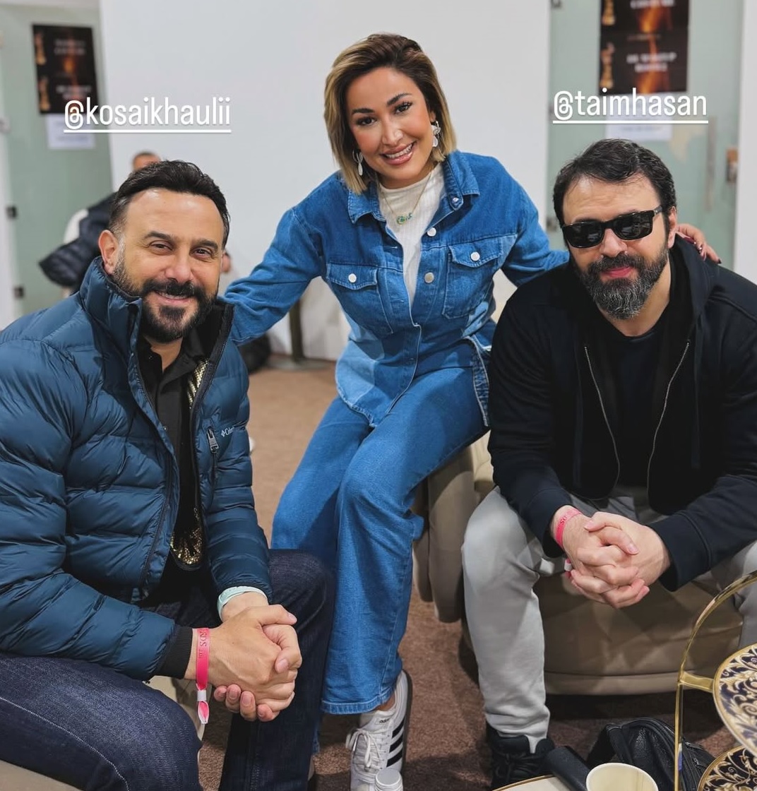 نورا أيمن زيدان مع تيم حسن وقصي خولي