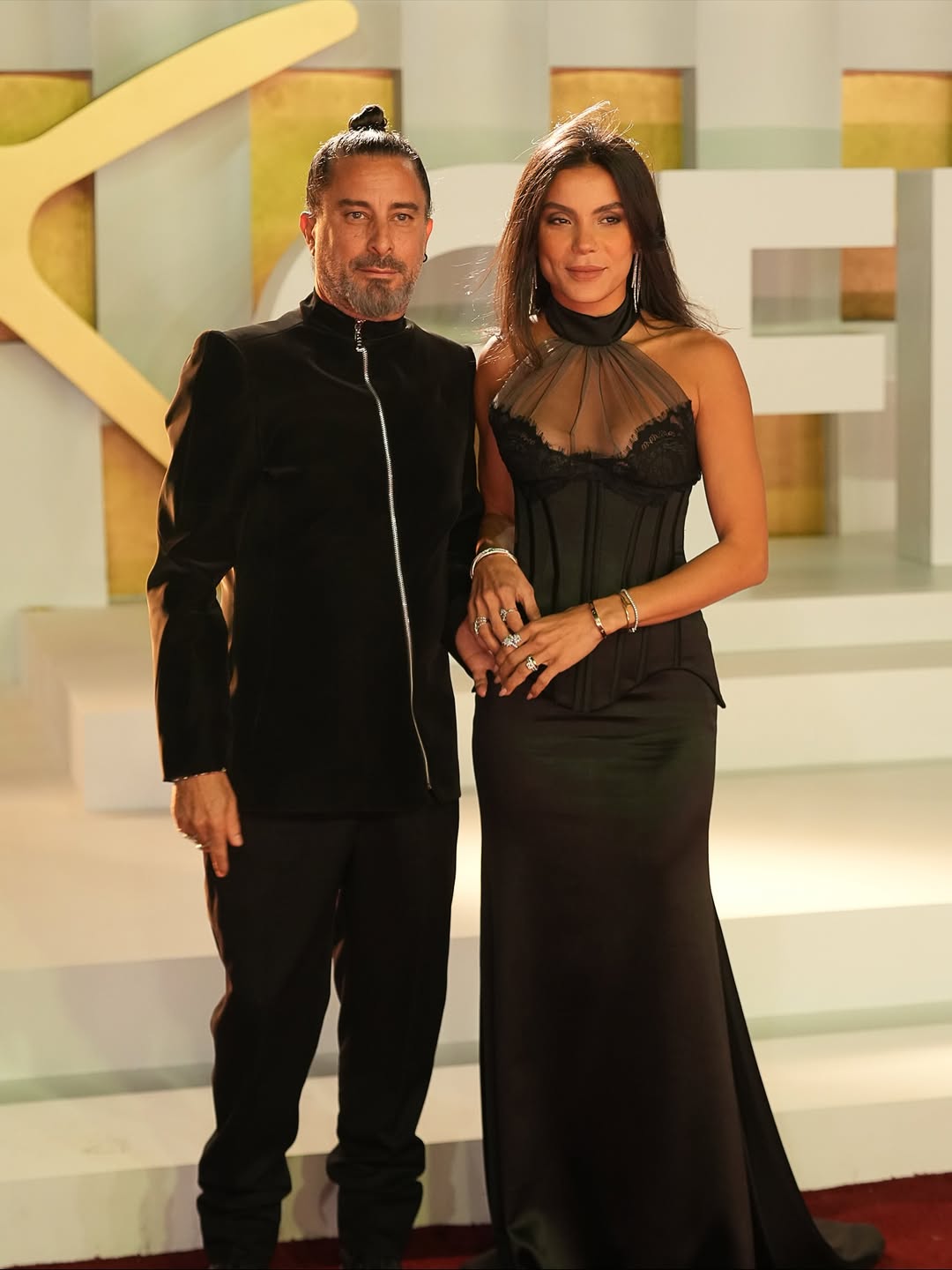 هايدي خالد وهادي الباجوري في مهرجان الجونة