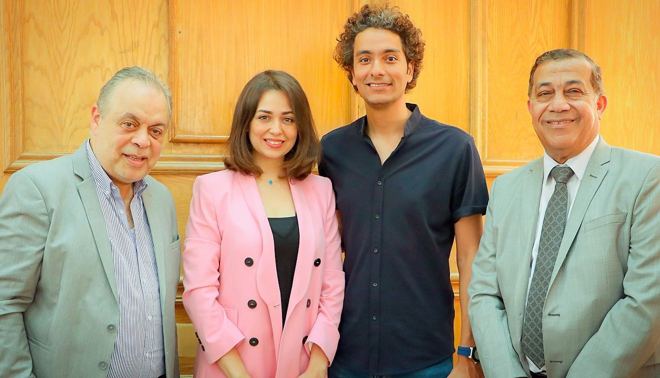 هبة مجدي تحصل على الماجستير من الكونسرفتوار