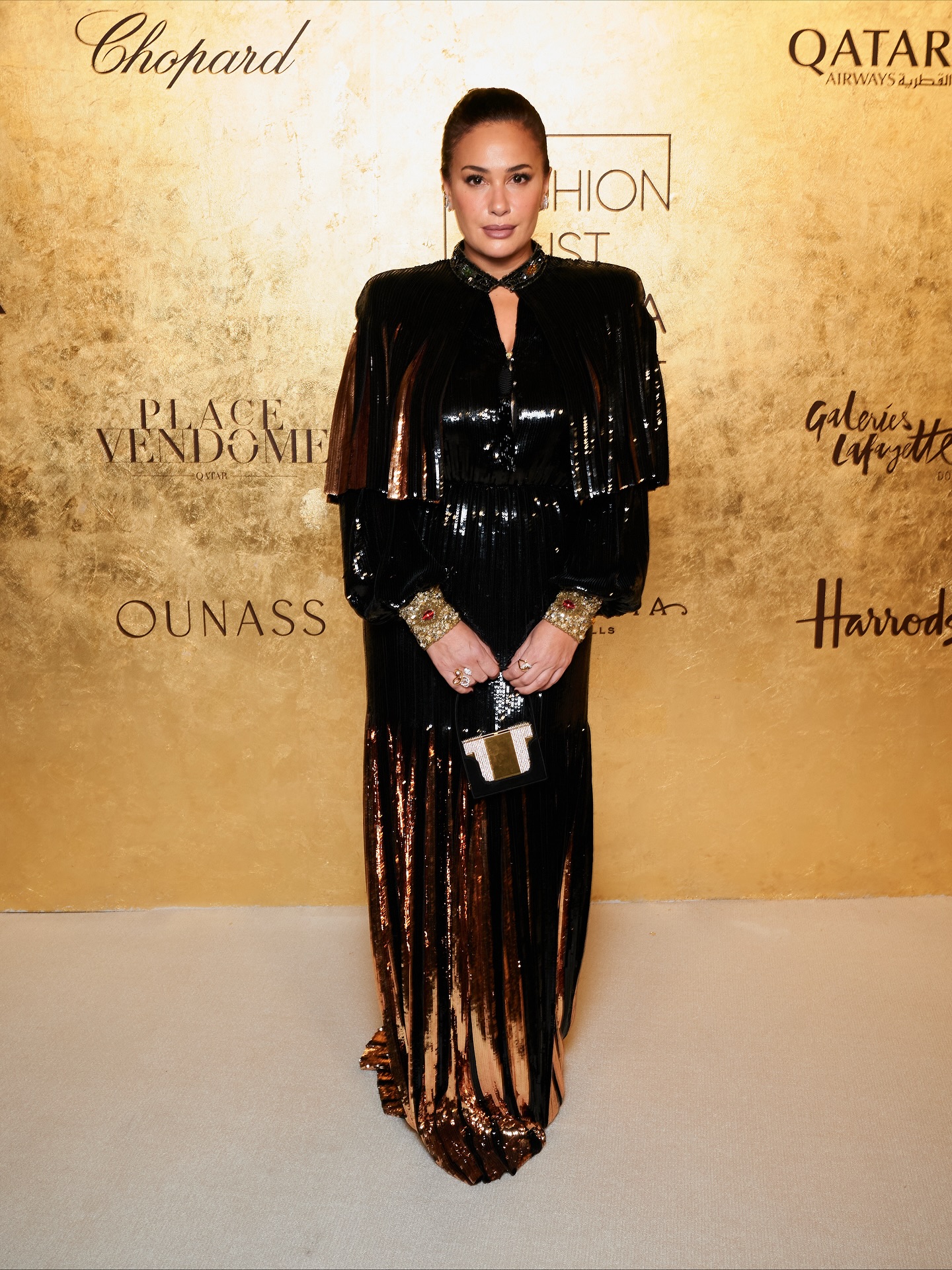 هند صبري بمجوهرات أنيقة من علامتيّ Alfardan Jewellery وYEPREM