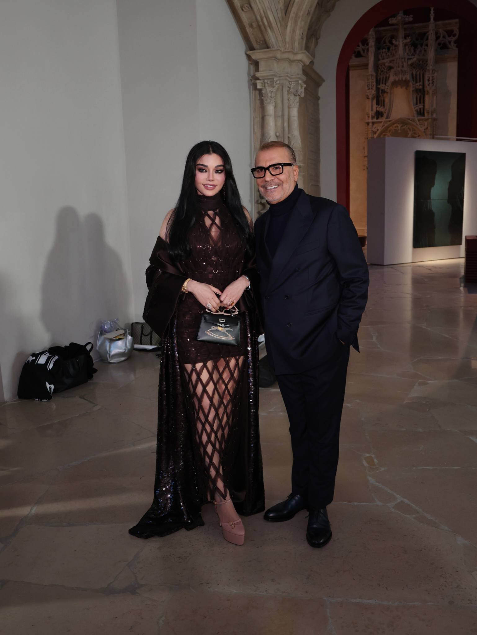 هيفاء وهبي.. حضور طاغٍ وسحر خاص في عرض جورج شقرا