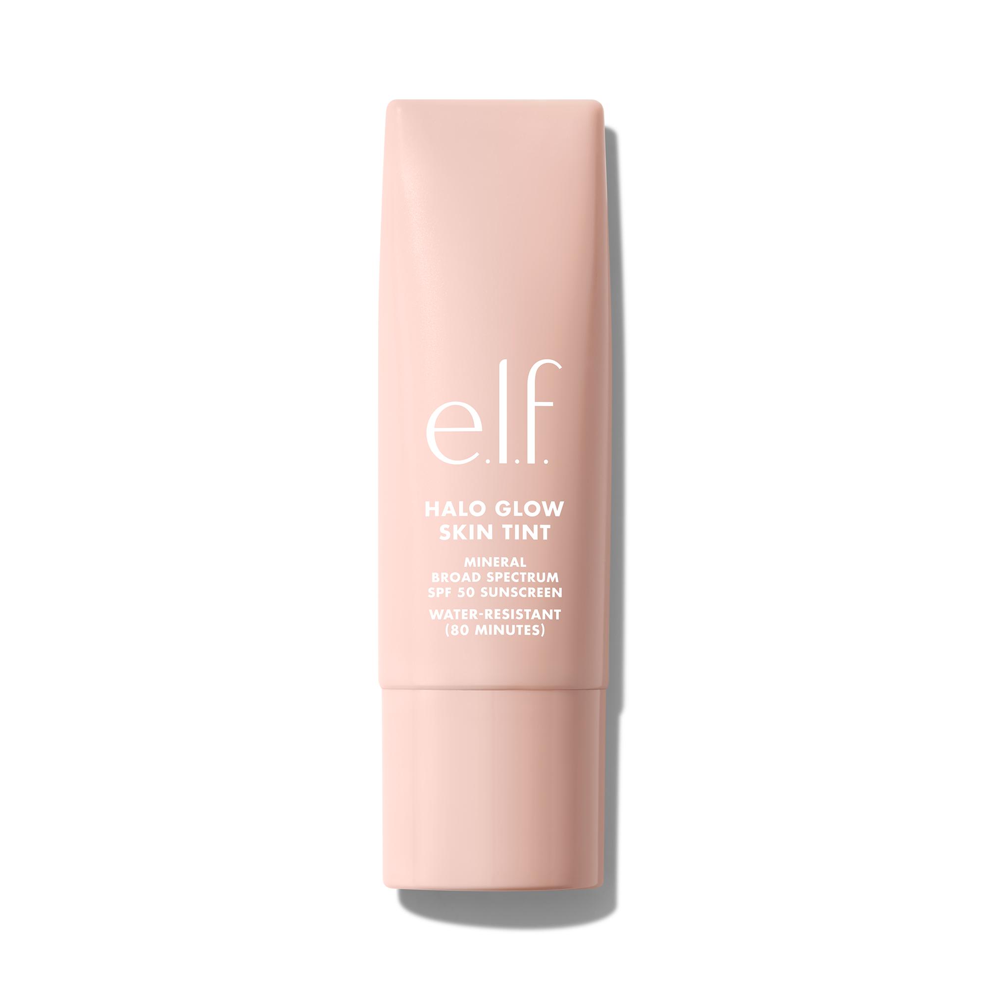 واقٍ شمسي بلمسة لونية خفيفةHalo Glow Skin Tint SPF 50 من e.l.f. Cosmetics