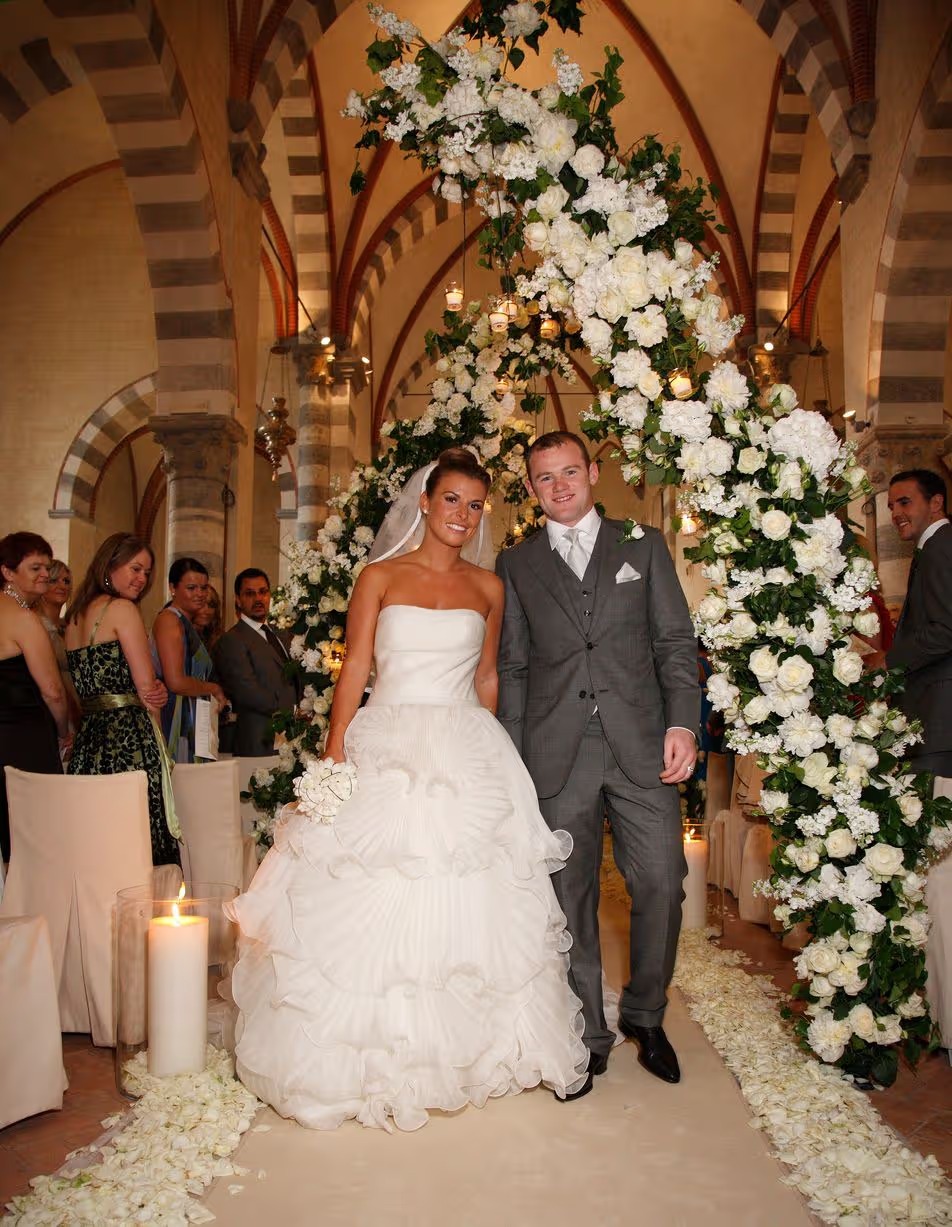 واين روني Wayne Rooney وكولين ماكلوغلين Coleen McLoughlin