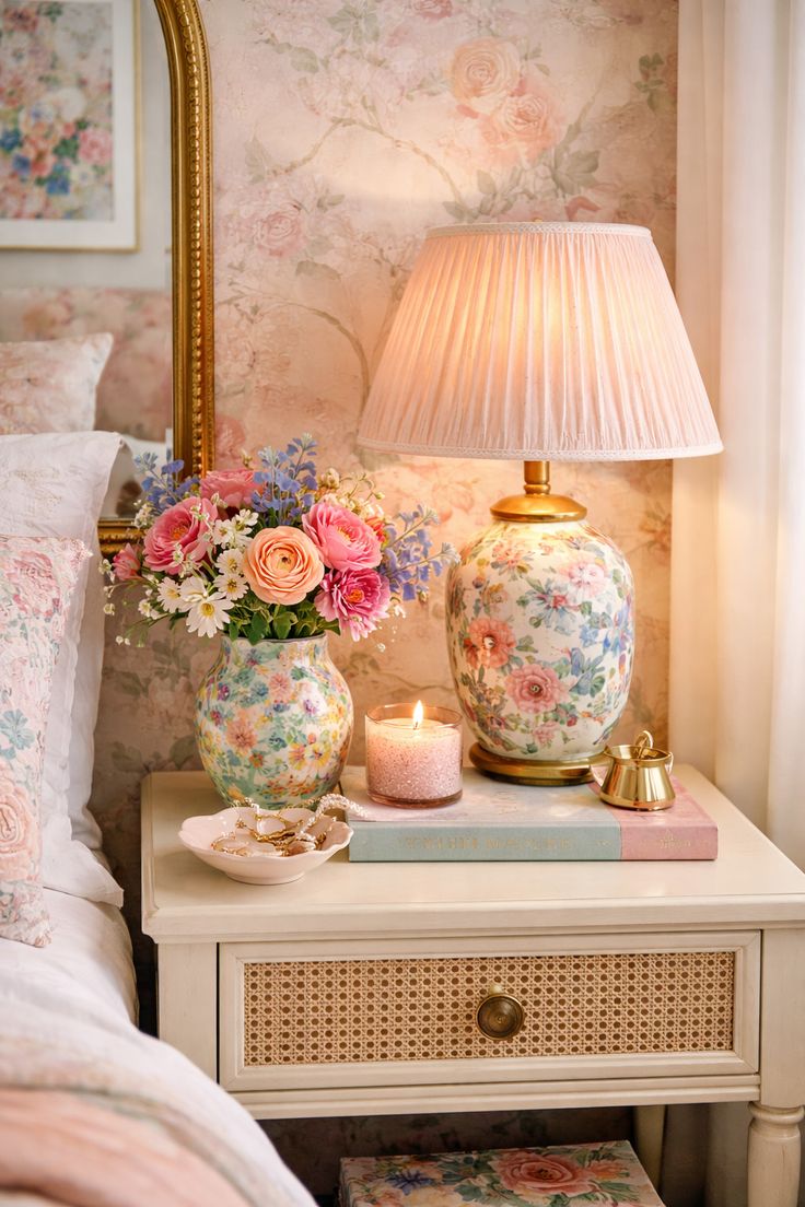 ورود تزين غرفة النوم في الربيع