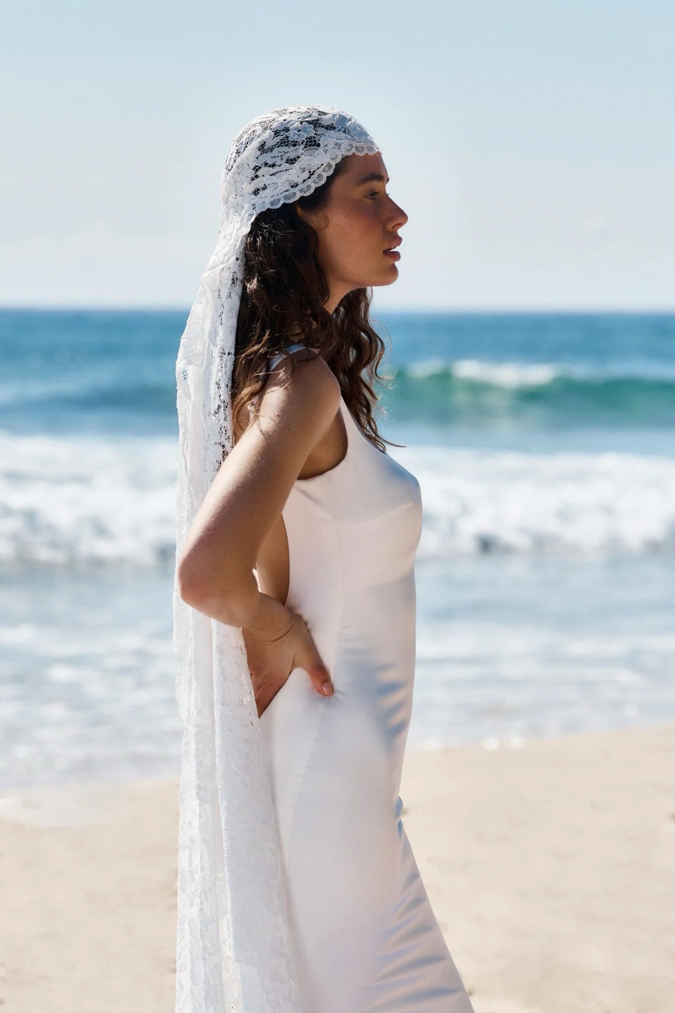وشاح الرأس للعروس من Made With Love Bridal