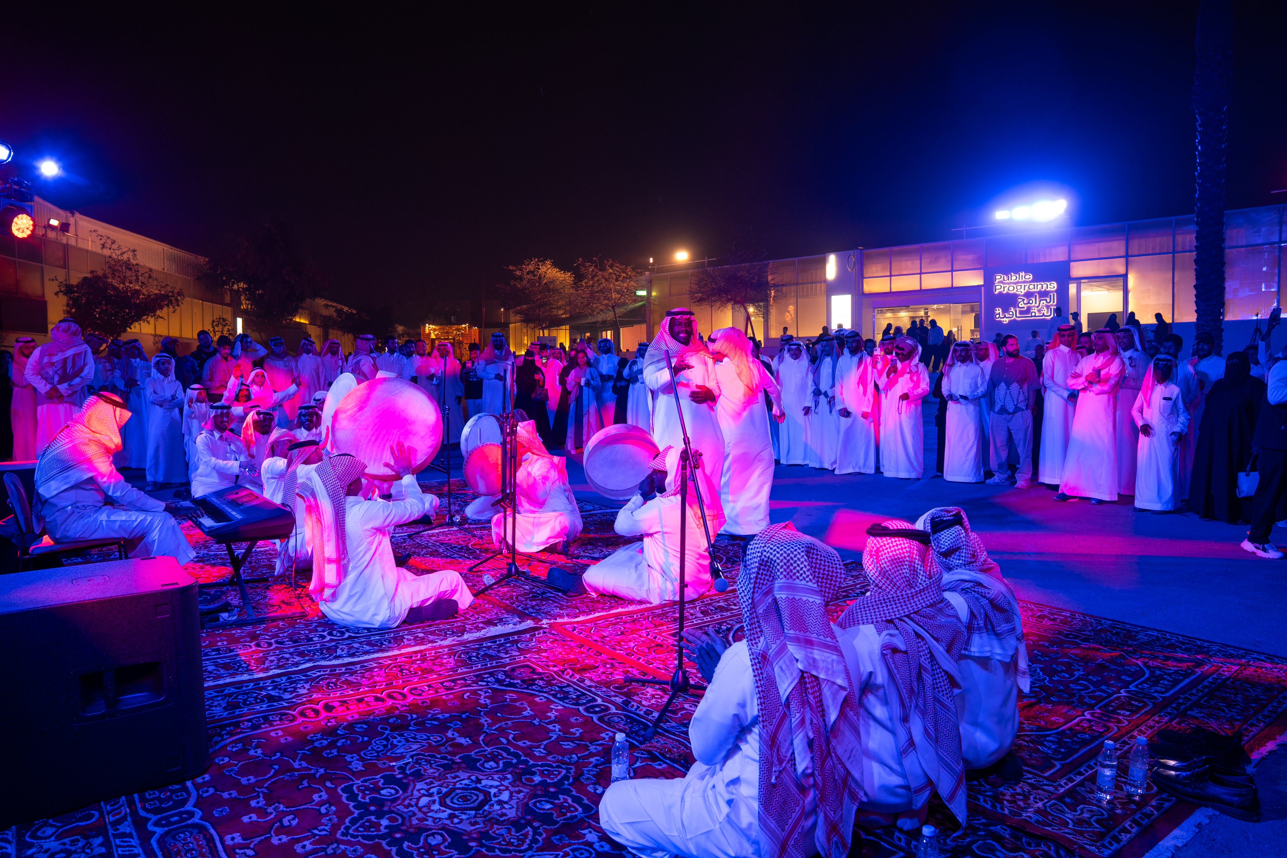 عروض فلكلورية استثنائية على مدار أبريل في بينالي الدرعية للفن المعاصر