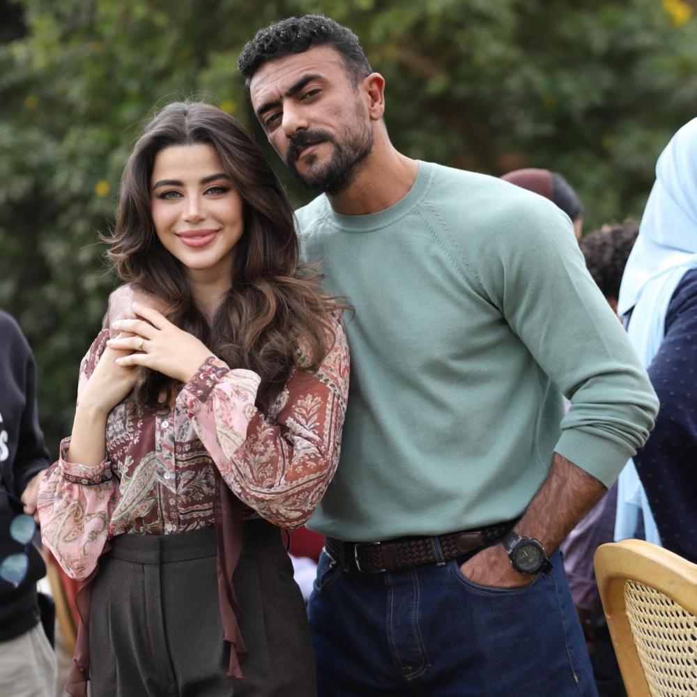 يارا السكري وأحمد العوضي