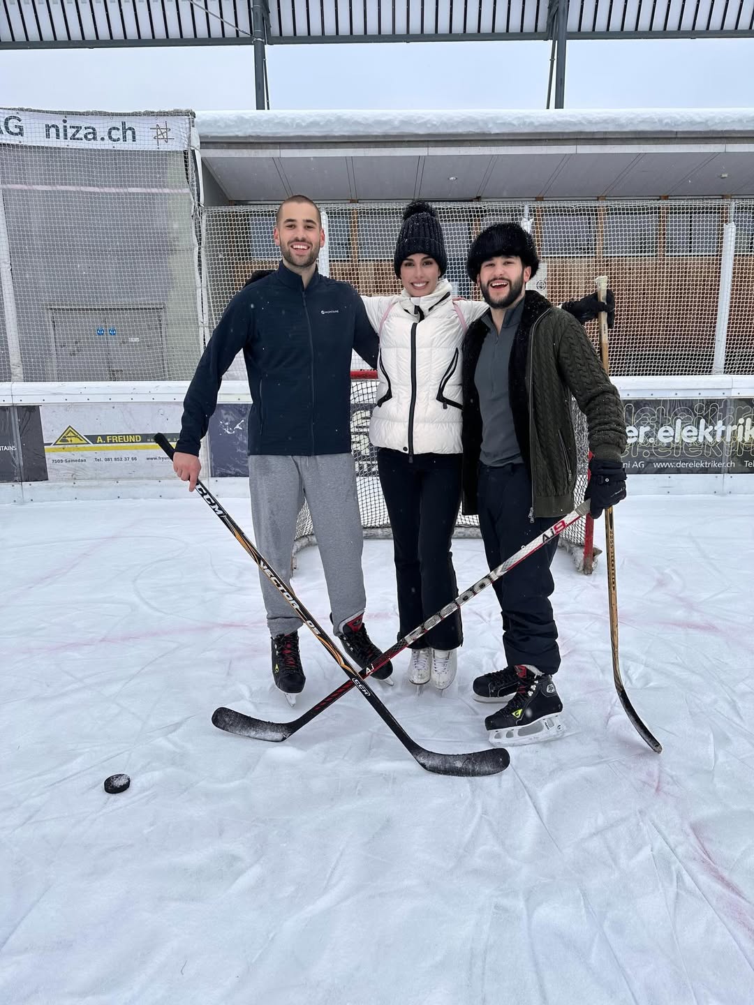 ياسمين صبري تقضي أوقات راحة مع أسرتها في سويسرا