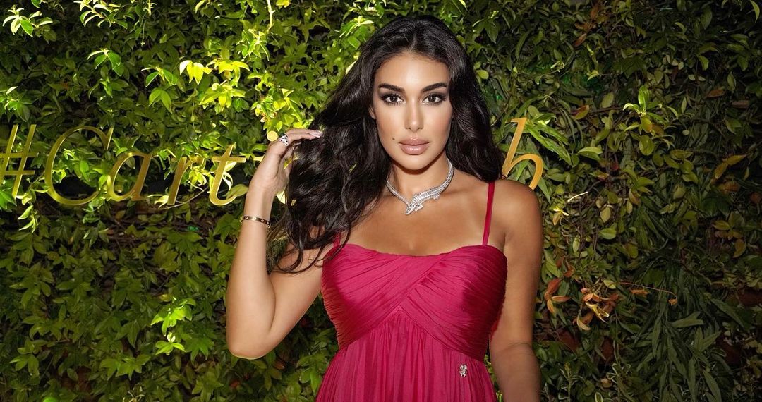 ياسمين صبري خلال مشاركتها فعاليات مهرجان فينيسيا السينمائي في دورته الـ78