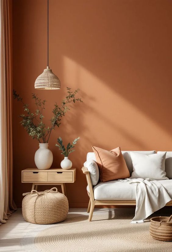يبحث الناس اليوم عن الدفء في ألوان منازلهم، وهنا يأتي دور لون التيراكوتا