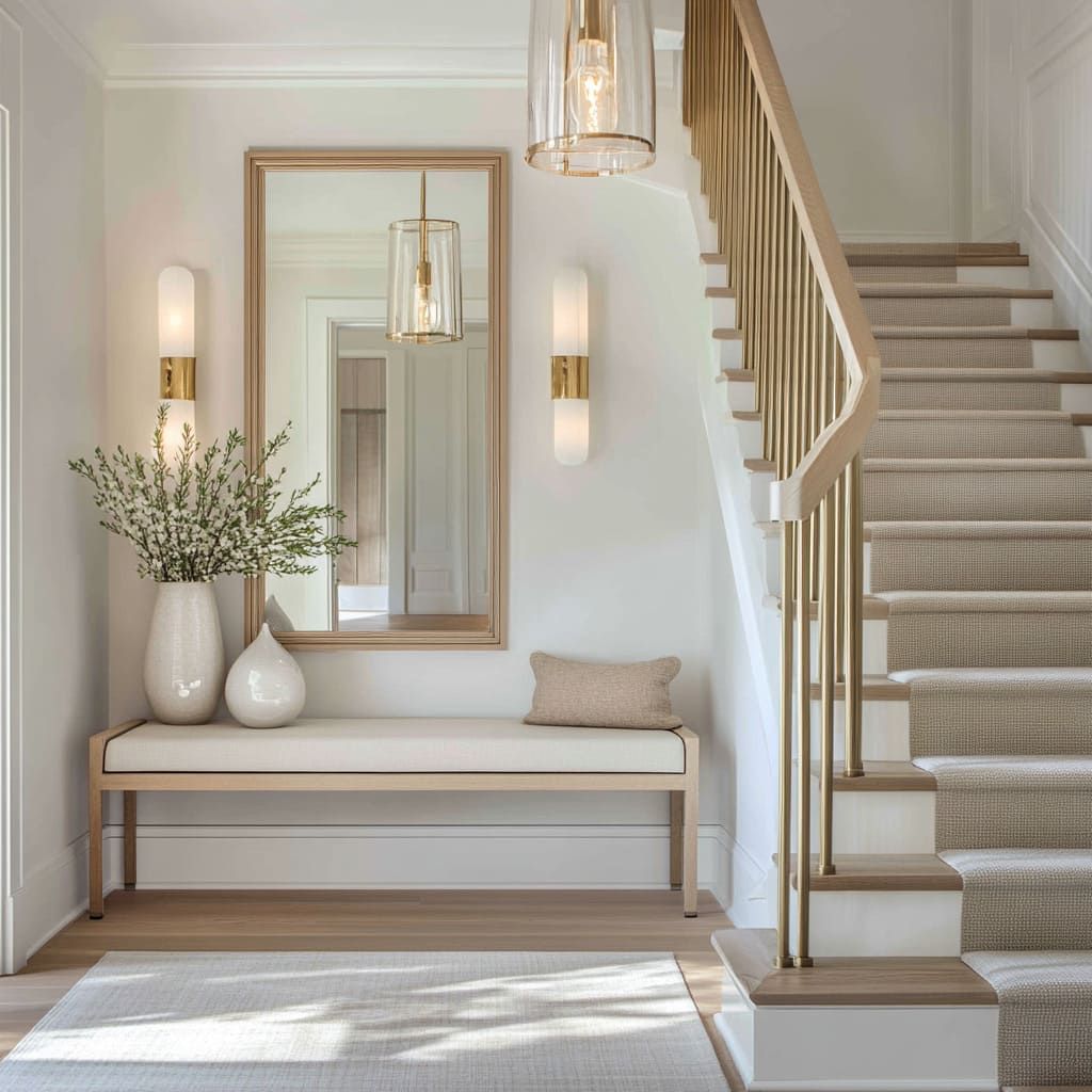 يجب أن تليق إضاءات المدخل مع طراز المنزل