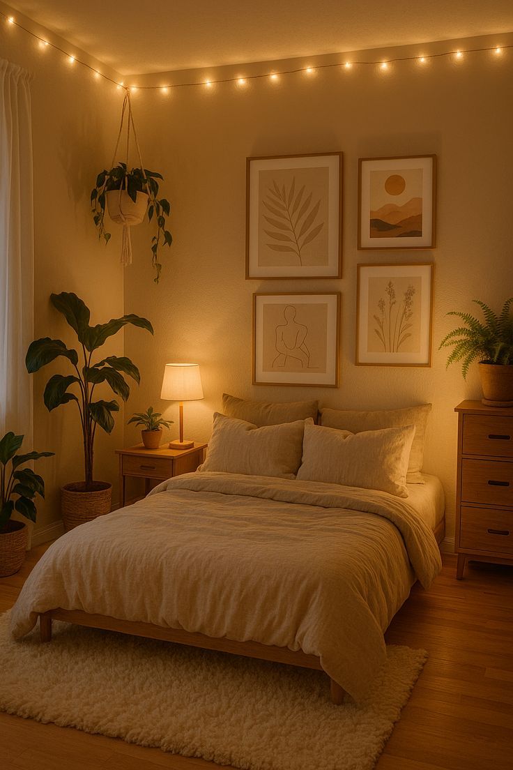 يجب وضع المصابيح في الزوايا التي تتجمع فيها الظلال