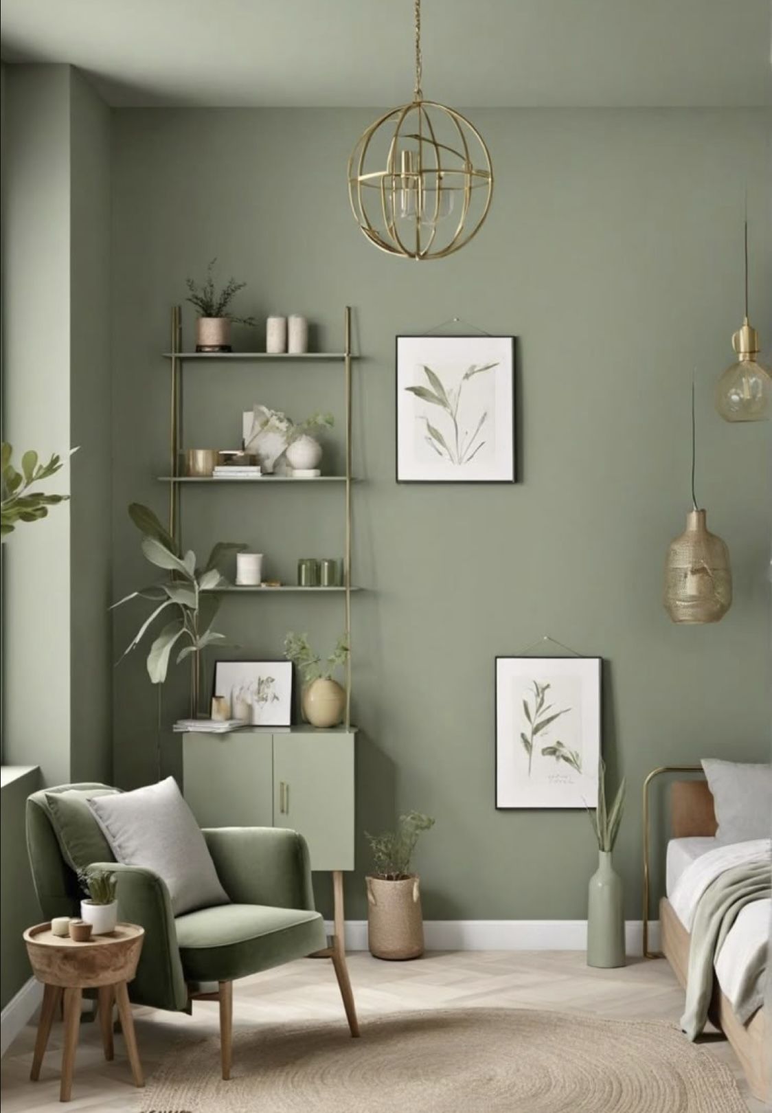 يجلب الأخضر المريمية روح الطبيعة إلى أي مساحة