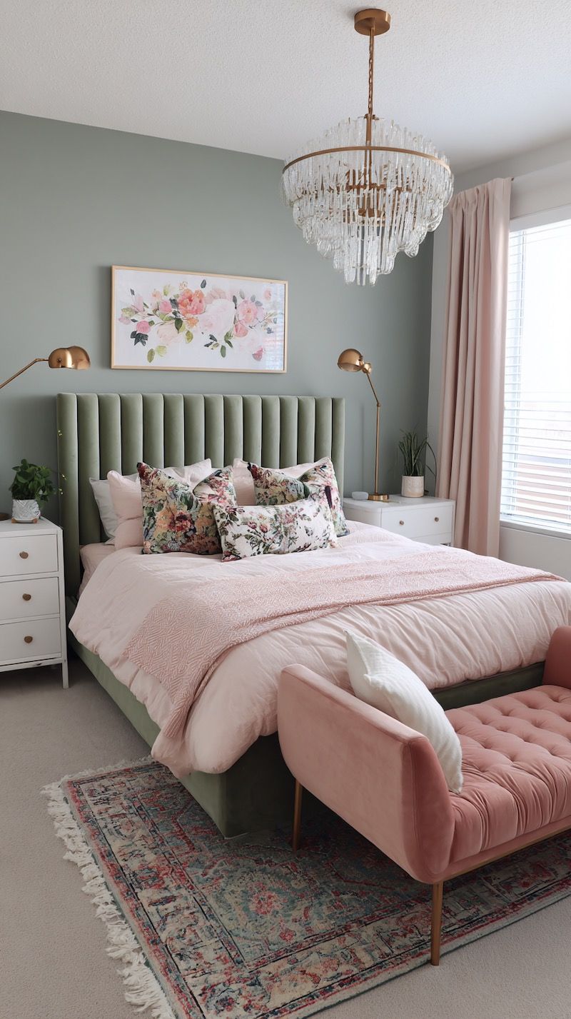 يساعد تغيير ترتيب الأثاث على تحسين تدفق الحركة داخل غرفة النوم