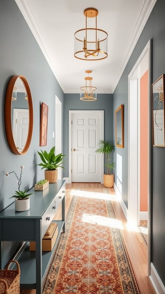 يعد الطلاء خيارًا أفضل للممرات من ورق الجدران