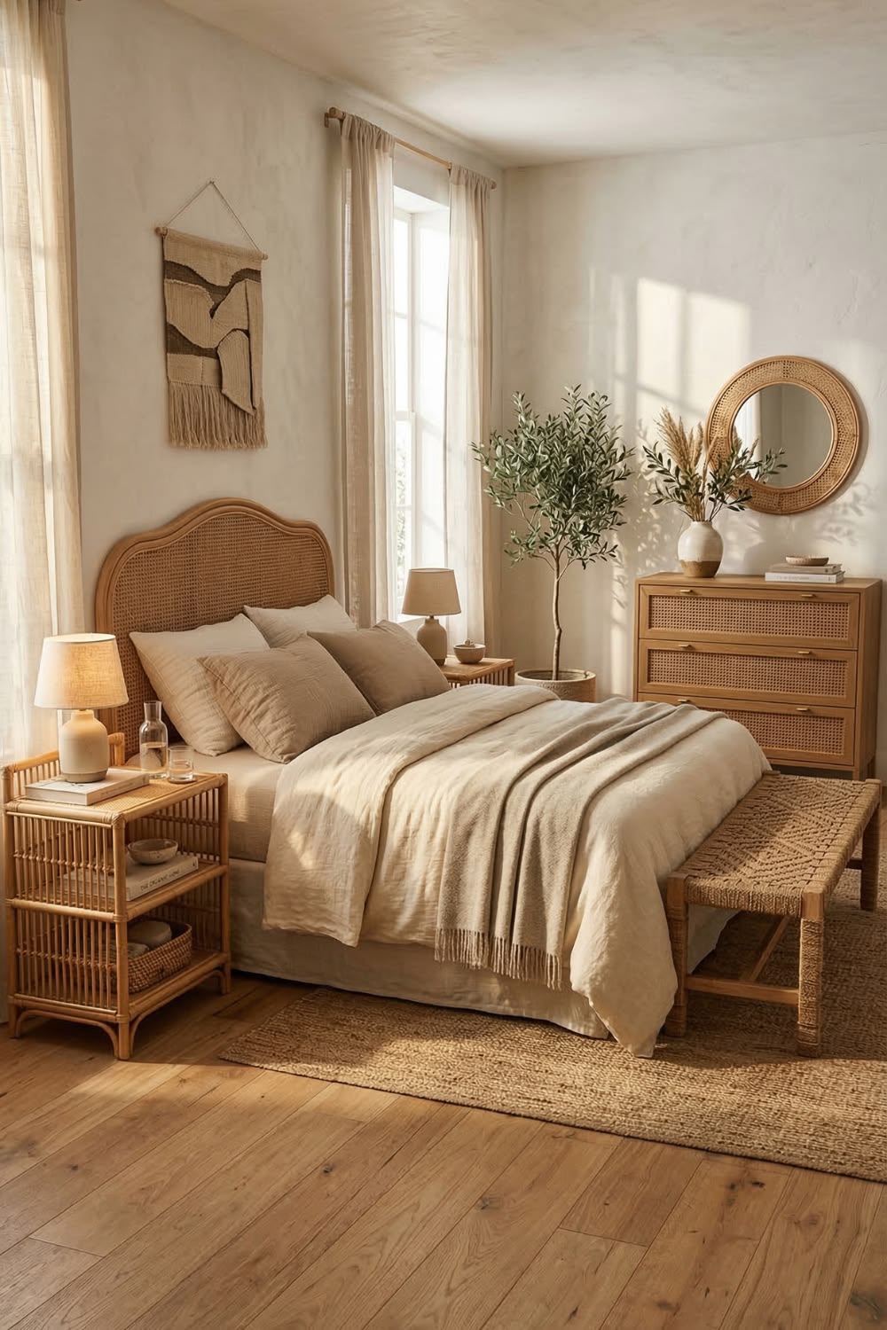 يفضل مصممو الديكور اختيار أنواع الأثاث المصنوع من الروطان