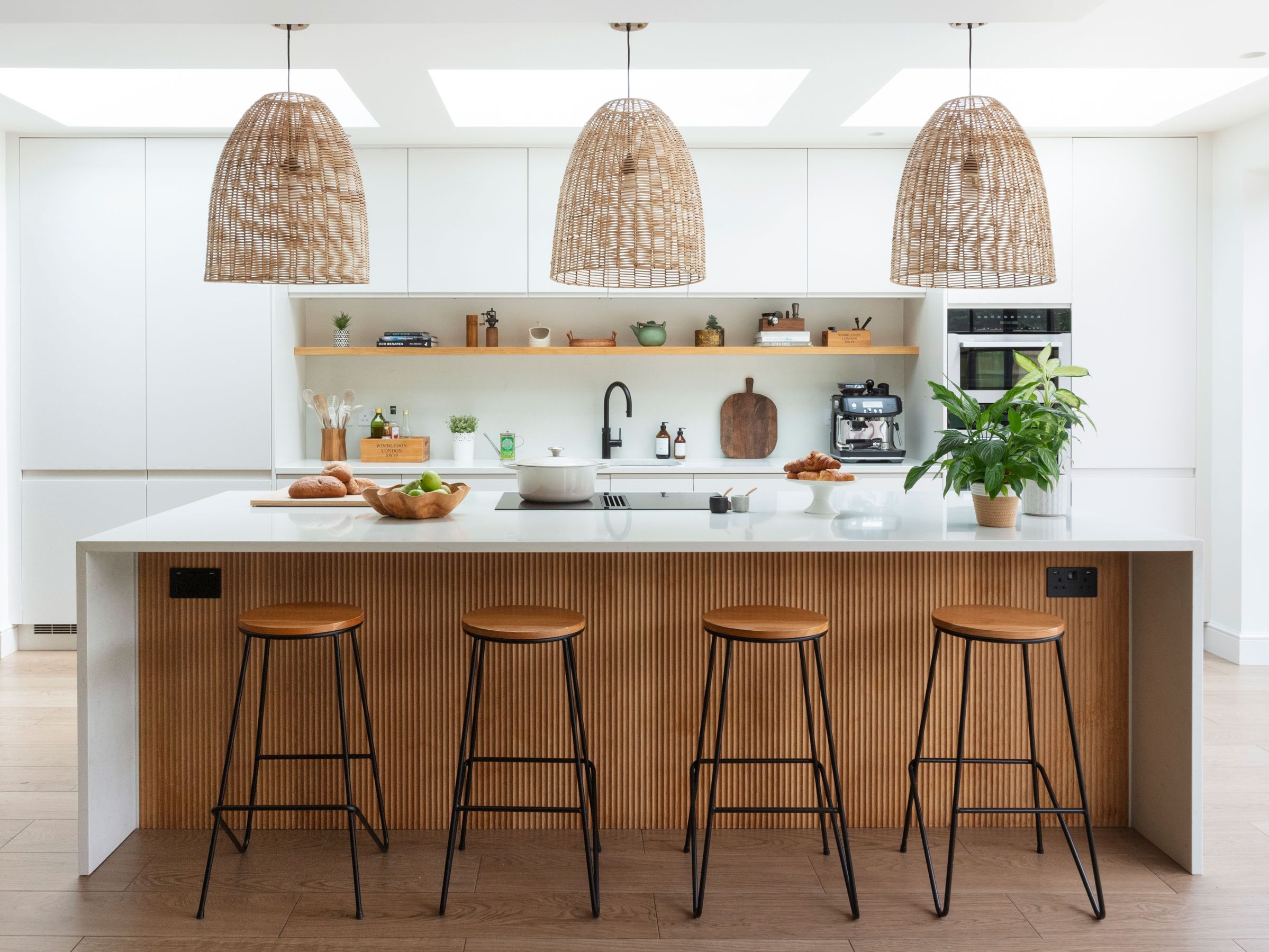 يقوم الديكور الحديث على استخدام المواد المستدامة