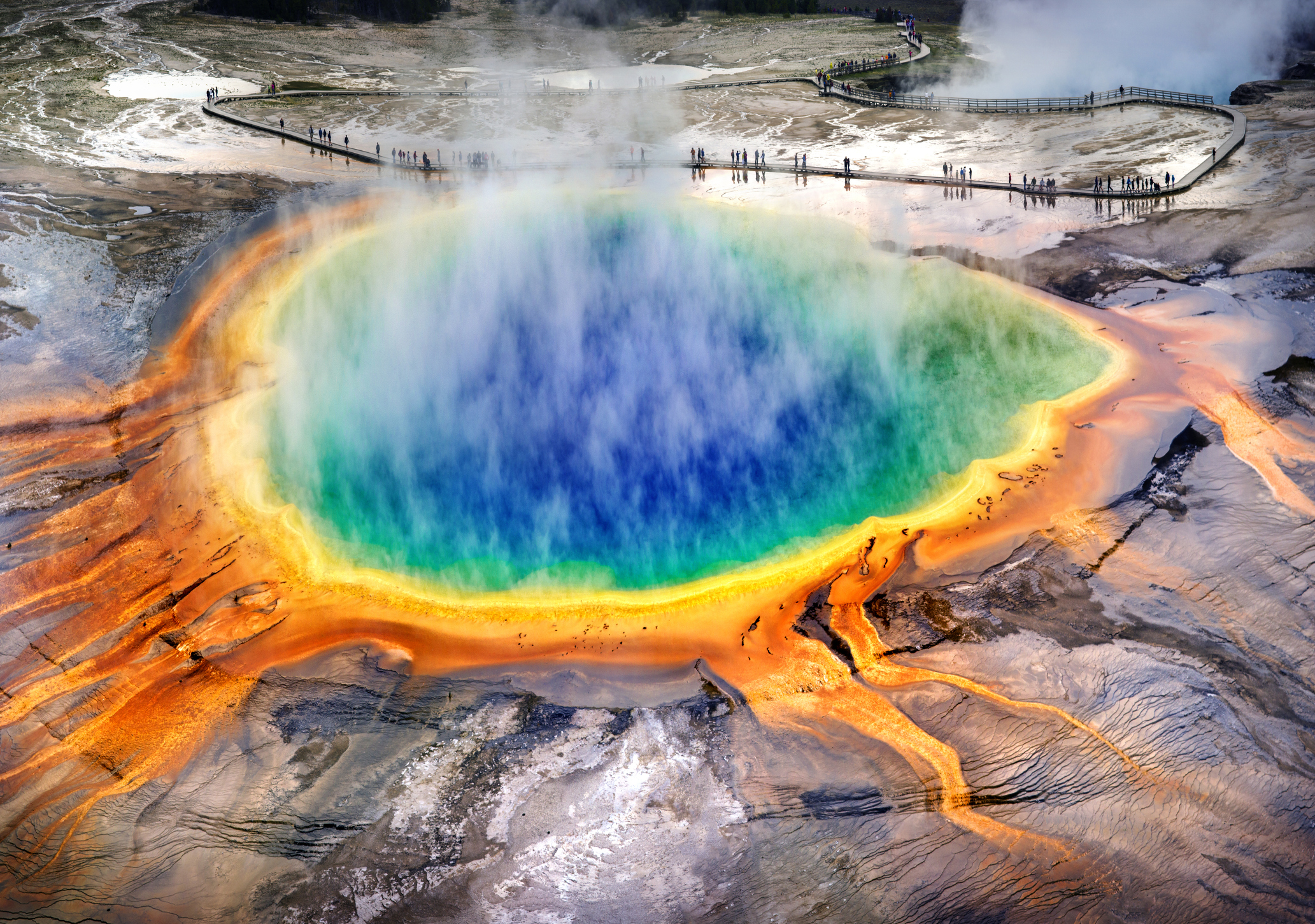 يلوستون Yellowstone، ولاية وايومنغ، الولايات المتحدة الأمريكية