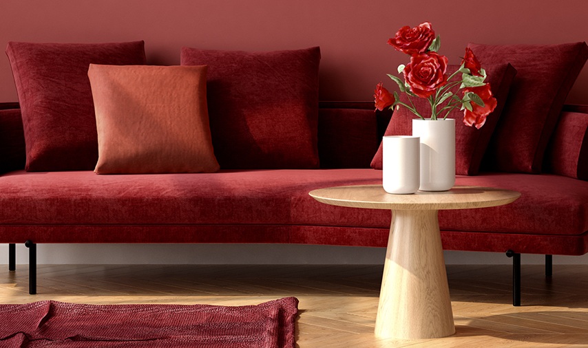 يمكن إدخال الدرجات العميقة من العقيق في قطع الأثاثاث البيانية