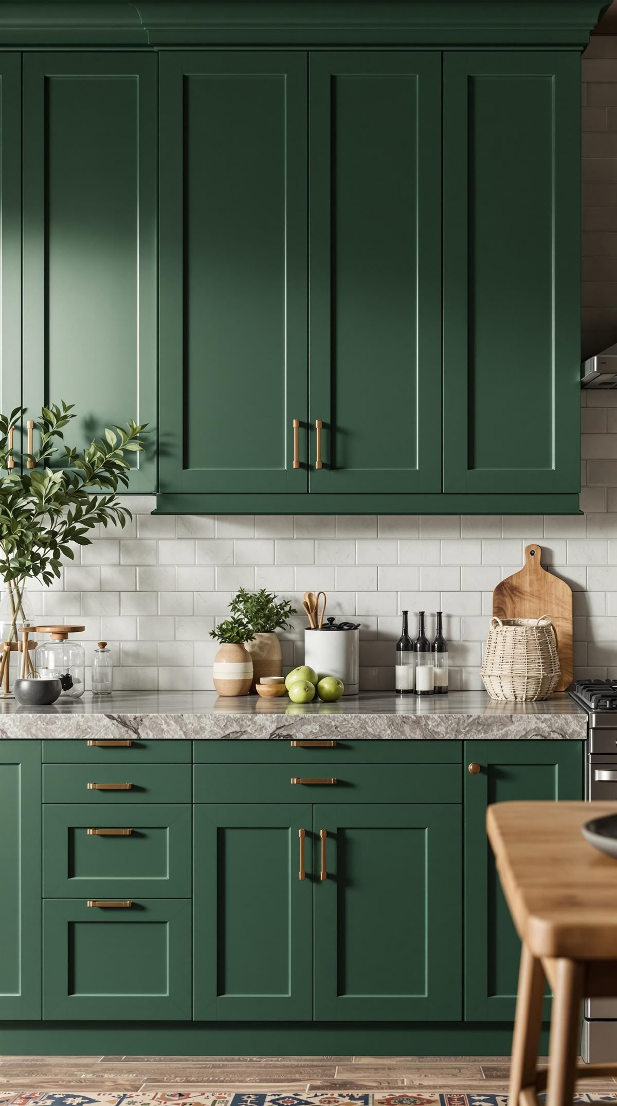 ينصح الخبراء باختيار الألوان المستوحاة من الطبيعة، مثل الأخضر الغابي