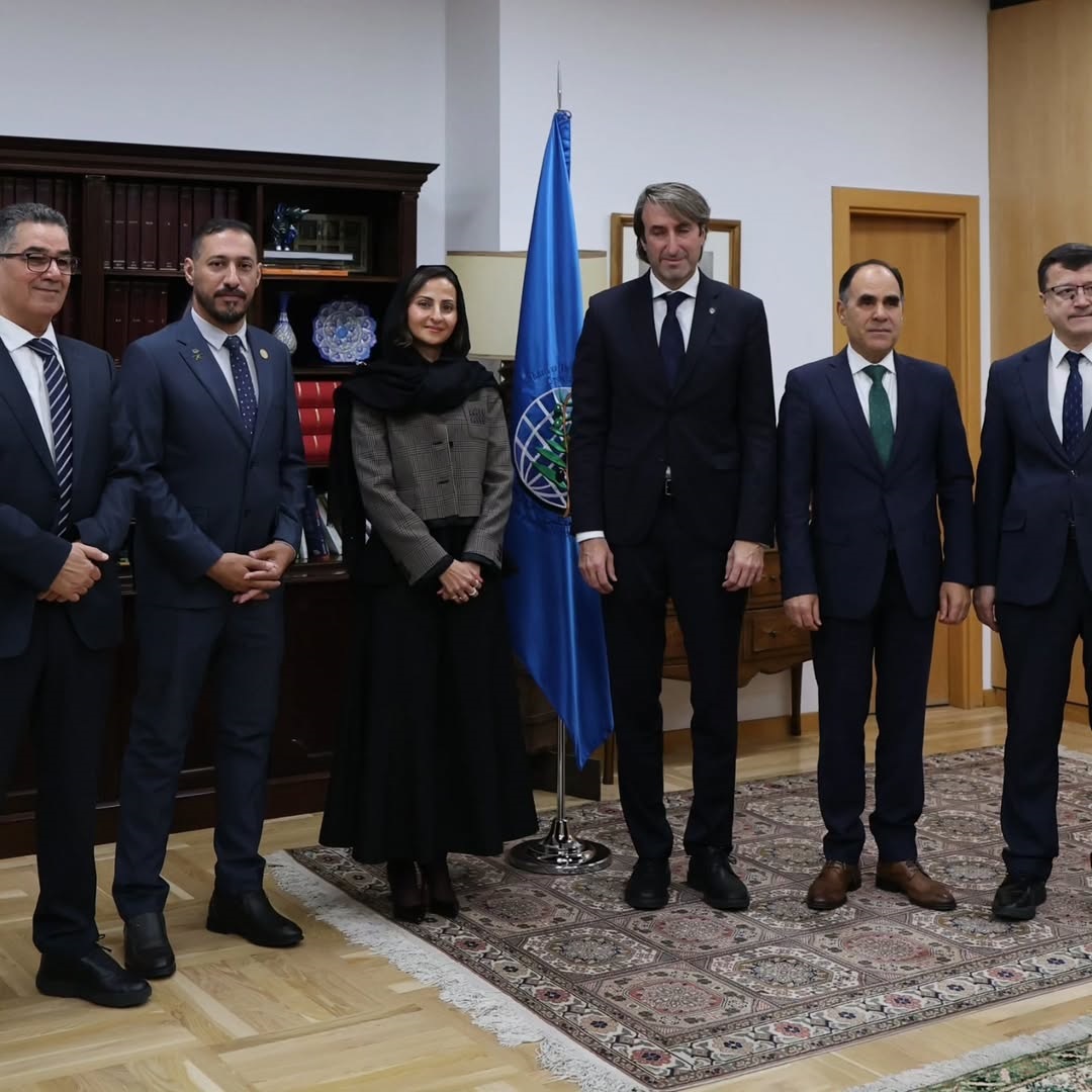 ‎زيارة الأميرة سارة بنت بندر لمقر المجلس الدولي للزيتون