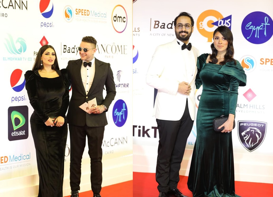 إطلالة إلهام علي وندى كامل