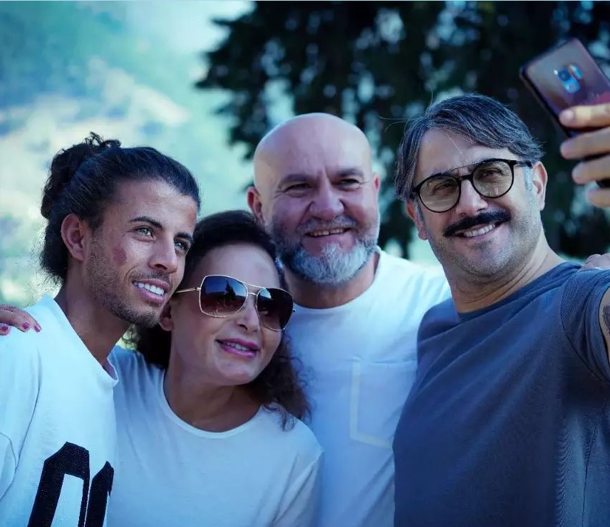 الفنان قصي خولي في كواليس مسلسل "من..إلى"