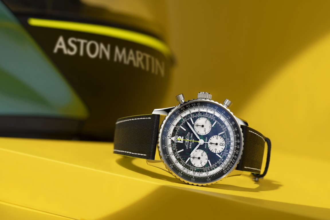 Breitling (بريتلينغ) وAston Martin تُشعلان إرثًا مشتركًا